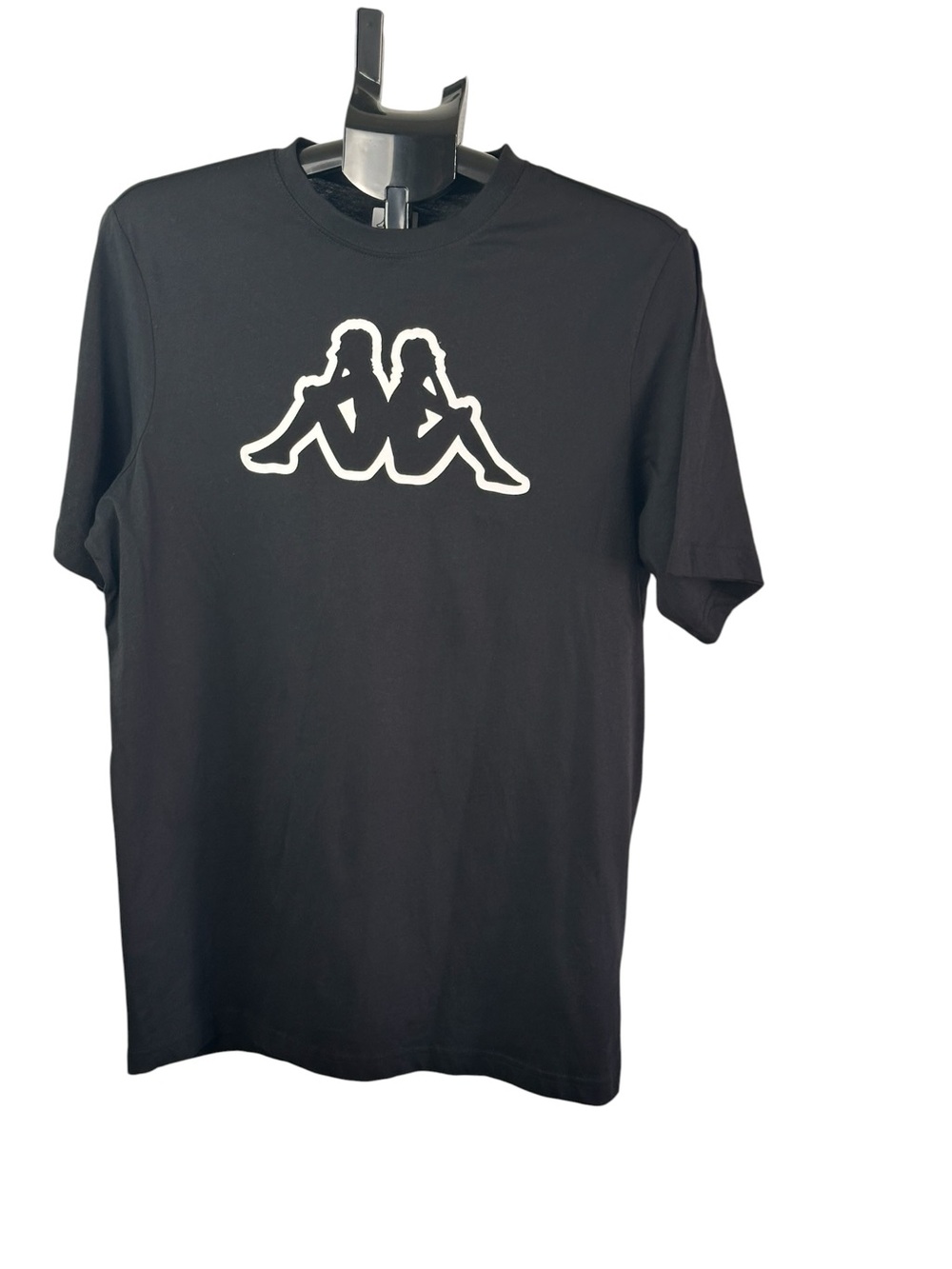 Kappa Black Logo T-Shirt Men’s Large NWT Y2K Streetwear Sportswear